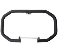 AEspares Protection de moteur octogonale noire compatible avec Royal Enfield New Classic Reborn Meteor 350