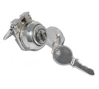 AEspares Verrou de poignée en acier chromé compatible avec scooter Vespa VBB Bajaj 150 CC ancien modèle