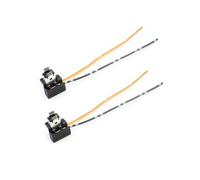 AESRTMJ Accessoires Auto Pour Phares Douille D'ampoule Faisceau De Câblage Connecteur Adaptateur Pour Ampoules H1 H7 H4 2 Pièces(H1)