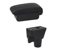 AESRTMJ Accoudoir Central Avec Porte-gobelet Pour Kia Pour Picanto Accessoire De Décoration Intérieure(Ligne Blanche C1)