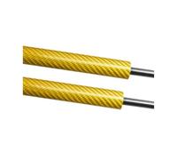 AESRTMJ Amortisseurs De Capot Vérins Avant À Gaz Supports Levage Tiges Piston Ressorts Choc pour Toyota pour Supra A70 3e 1986-1993(Yellow Carbon Fiber)