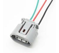 AESRTMJ Connecteur électrique TS à 3 broches pour alternateur automobile prise de phare 6188-0282 6189-0443 1 jeu(GRIS,15cm wire B)