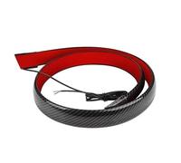 AESRTMJ Feu Arrière Clignotant LED Universel Effet Carbone 120Cm Ou 130Cm Étanche 12 VAvec Aileron Intégré Accessoires(Carbon fiber texture Single,120CM)