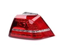 AESRTMJ Feu Stop LED Feu Arrière Hauteur 7 Feu Arrière Anti-collision Feu Arrière Feu De Virage Pour VW Pour Golf 7 2013 2014 2015 2016 2017(ROUGE,Extérieur droit)