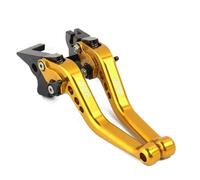 AESRTMJ Levier De Frein Et D'embrayage Réglable Pour Kawasaki Z400 Pour Ninja400 2018-2022 2023 2024(Or)
