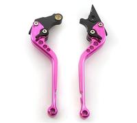 AESRTMJ Pour Yamaha MT07 FZ-07 2014-2023 Levier De Frein Et D'embrayage Réglable En Aluminium Pour Moto(Rose,177mm)