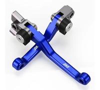 AESRTMJ Pour YAMAHA WR250F 2001-2015 Accessoires Moto Levier De Frein Et D'embrayage Pivot Motocross(Bleu)