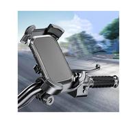 AESRTMJ Support pour Téléphone pour Motos Vélos Et Scooters avec Fixation par Quatre Coins Verrouillage Anti-Chocs Multiples(Yj-A5215)