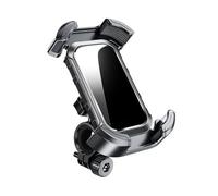 AESRTMJ Support pour Téléphone pour Motos Vélos Et Scooters avec Fixation par Quatre Coins Verrouillage Anti-Chocs Multiples(Yj-A5216)