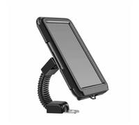 AESRTMJ Support Téléphone Moto Vélo Étanche Guidon Rétroviseur Housse Étui Accessoires Cyclisme