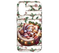 Aesthetic Cat Stuff Shabby Chic Mistletoe Decor Christmas Coque pour iPhone 17