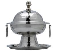 Aesthetic Coquille Déco Accessoires Maison Argent 16cm Salon Fait Main Boho