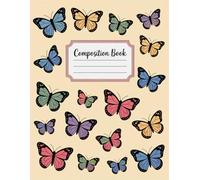 Aesthetic Cute Preppy Composition Notebook: 120 Pages Composition Book, with Childrenstorybook Cover Design, designed for School Notes, Ideas, ... Book, with Childrenstorybook Cover Design, de