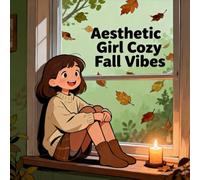 Aesthetic Girl Cozy Fall Vibes Coloring Book: Screen Free Quiet Time Cute Coloring Pages Holiday Gift For Early Learners Family Bonding Enjoy Hours Of ... Quiet Time Cute Coloring Pages Holiday Gift F