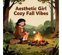 Aesthetic Girl Cozy Fall Vibes Coloring Book: Simple Pictures For Boys And Girls Adorable Build Confidence Travel Activity Family Bonding Boost ... Adorable Build Confidence Travel Activity