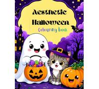 aesthetic Halloween: Colouring book
