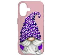 Aesthetic Lilac Gnomes for Awareness Lavender Purple GNOME Coque pour iPhone 17