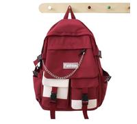 Aesthetic Sac à dos imperméable multi-poches pour ordinateur portable
