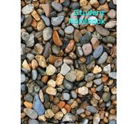 Aesthetic Sea Pebble Grid Notebook 8.5 x 11: Premium 240 Pages Large Notebook for Students and Professionals, 5x5 Quad Ruled Paper, Ideal for Engineering Math Notebook and School Supplies.