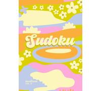 Aesthetic Sudoku Book for Color-Lovers Who Like a Little Challenge: Bright Abstract Retro Playful Medium Sudoku Number Puzzles