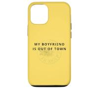 Aesthetic Urban Design, My Boyfriend is Out of Town Coque pour iPhone 12/12 Pro