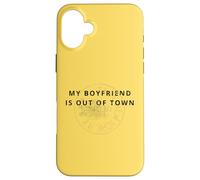 Aesthetic Urban Design, My Boyfriend is Out of Town Coque pour iPhone 16 Plus