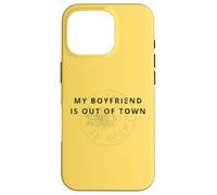 Aesthetic Urban Design, My Boyfriend is Out of Town Coque pour iPhone 16 Pro