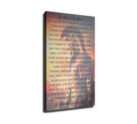 Aesthetic Wall Art Man In The Arena Quote Print Motivational Poster for Home Decor Living Room Bedroom Office Kitchen Bar Wall Decor(Framed,12X18inch(30X45cm))