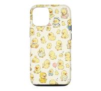 Aesthétique drôle d'oie Mignon Motif de Canard Fermier sur Beige Coque pour iPhone 12/12 Pro