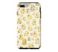 Aesthétique drôle d'oie Mignon Motif de Canard Fermier sur Beige Coque pour iPhone 7 Plus/8 Plus