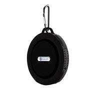 AESY F10 extérieur sans fil Bluetooth 4.0 Enceinte Portable Stéréo Microphone Intégré résistance au choc IPX6 imperméable haut-parleurs Bass gamme de fréquence 100 Hz-20KHz noir Noir
