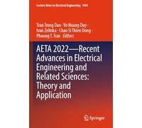 Aeta 2022 - Recent Advances in Electrical Engineering and Related Sciences: Theory and Application