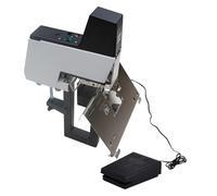 AETEREOS Agrafeuse-Piqueuse Électrique Automatique 106 Mise à Jour, Relieuse de 2 à 30 Feuilles avec Pédale, Profondeur de Clouage de 100 mm pour Bureau et Imprimerie 220V