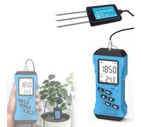 AETEREOS Analyse de Sol Testeur Rapide de Sol 7 en 1, testeur d'azote, de phosphore, de Potassium NPK, pH, humidité, conductivité des nutriments, Compteur EC Comprendre