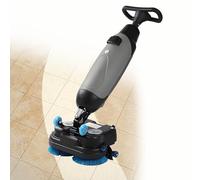 AETEREOS Autolaveuse Verticale et Aspirateur Nettoyeur Sol, Design Compact, Double Brosse Rotative 360°, Nettoyage en Profondeur pour Carrelage et Parquet Grey-220V
