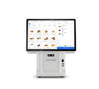 AETEREOS Caisse enregistreuse à écran Tactile, Caisse enregistreuse Intelligente Tout-en-Un, écran Tactile de 15,6 Pouces, pour Les systèmes de Vente au détail, de Restaurant Single-Screen