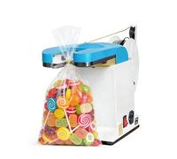 AETEREOS Machine à Liens Torsadés Automatique, Diamètre de Regroupement : 0 à 10 Mm, Scelleuse de Sacs Semi-Automatique, Équipement de Fermeture par Torsion, pour Boulangerie et Confiserie