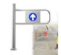 AETEREOS Portillon de Sécurité à Fermeture Automatique, Porte Piétonne à Ressort, Entrée à Sens Singulier pour Un Accès Sécurisé, Idéal pour Les Supermarchés, Les Centres Commerciaux Left-63