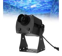 AETEREOS Projecteur Ondulation Eau - Projecteur LED HD à Effet Vagues Océaniques - pour Décoration de Noël, Nouvel an, Anniversaire, Halloween et Thanksgiving Monochrome-150W
