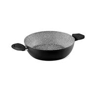 Aeternum, Black Pearl, Casserole Anti-adhérente, adaptée à Induction, diamètre 28 cm, Aluminium, Noir