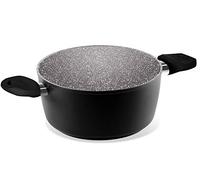 Aeternum, Black Pearl, Casserole Anti-adhérente, adaptée à l'induction, diamètre 20 cm, Aluminium, Noir