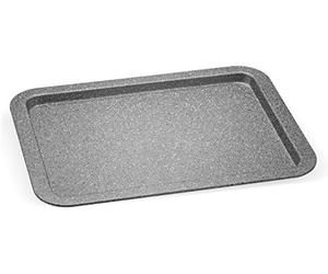 Aeternum Madame PETRAVERA Moule Anti-adhérent rectangulaire, Aluminium, Gris, 38 x 27 x 2 cm
