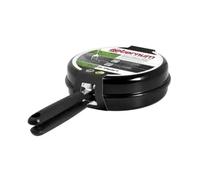 Aeternum Poêle à frire double tournante 24 cm four induction Black Pearl