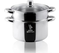Aeternum Y0DVVPN220 Cuit Vapeur avec Panier/Couvercle Acier Inoxydable INOX 26 x 25 x 19 cm