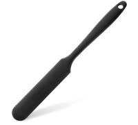 Aetheriszypher-Patelai Non Stick Wax Spatulas Silicone Waxing Sticks Waxing Applicator Hair Removal Large Reusable Scraper Large Area Hard Wax Sticks For Home Salon Body Use Mixing Resin(Black)