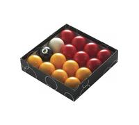 Aetheriszypher-Powerglide Classic Standard Red And Yellow Pool Balls 47.5mm - Boxed