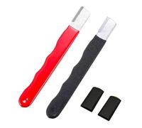 AetherPeak Lot de 2 aiguiseurs multifonctions portables de poche en acier tungstène pour sécateurs, sécateurs et sécateurs de jardin