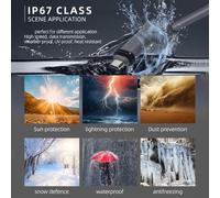 Aetluxery Câble de conversion Ethernet étanche IP67 0 avec connecteurs plaqués or, débit de données 1200 Mbps, compatible avec parabole et routeur Gen 2, rectangulaire