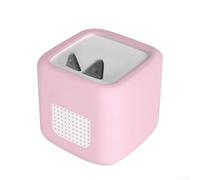 Aetluxery Coque en silicone antichoc pour lecteur audio Toniebox 2, coque anti-chute et antidérapante, accès facile aux boutons et ports, protection légère (rose)