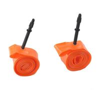 Aetluxery Lot de 2 chambres à air légères pour vélo de route 700 x 18-32 C avec tiges de valve, pour un contrôle efficace du gonflage et une compatibilité optimale (45 mm)